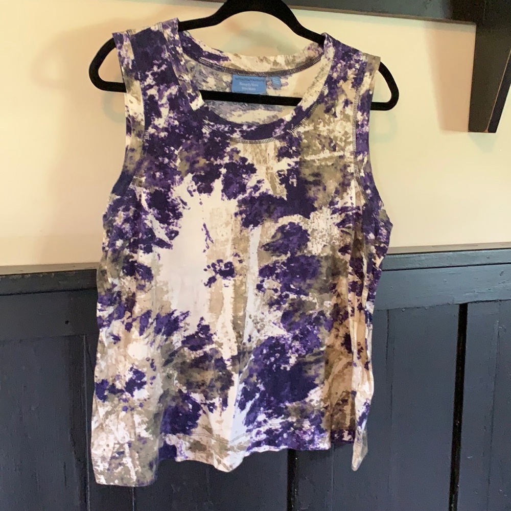 Simply Vera Wang cotton tank top PXL EUC